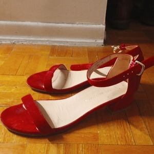 Stuart Weitzman Red Sandals